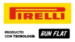Logo Pirelli y tecnología Run Flat 