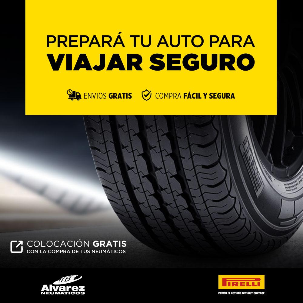 Preparate para viajar seguro - Neumáticos Álvarez - Distribuidor Oficial Pirelli