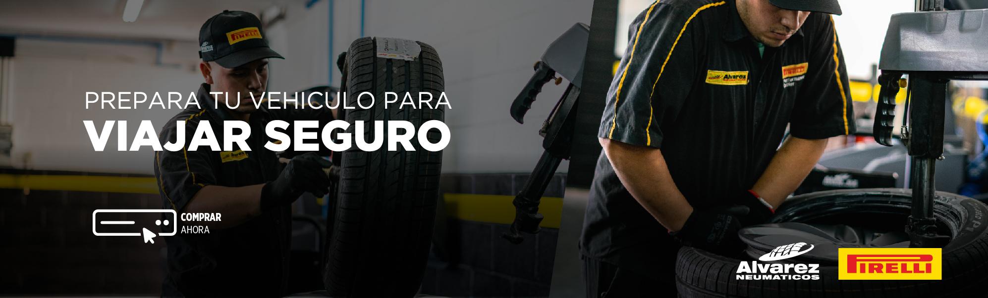 Viaja Seguro - Neumáticos Álvarez - Distribuidor Oficial Pirelli